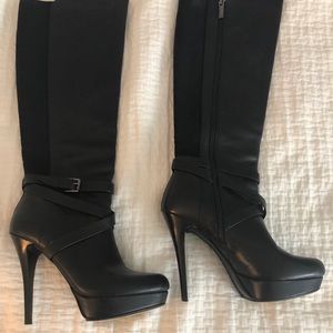Leather Kors Michael Kors knee high boots